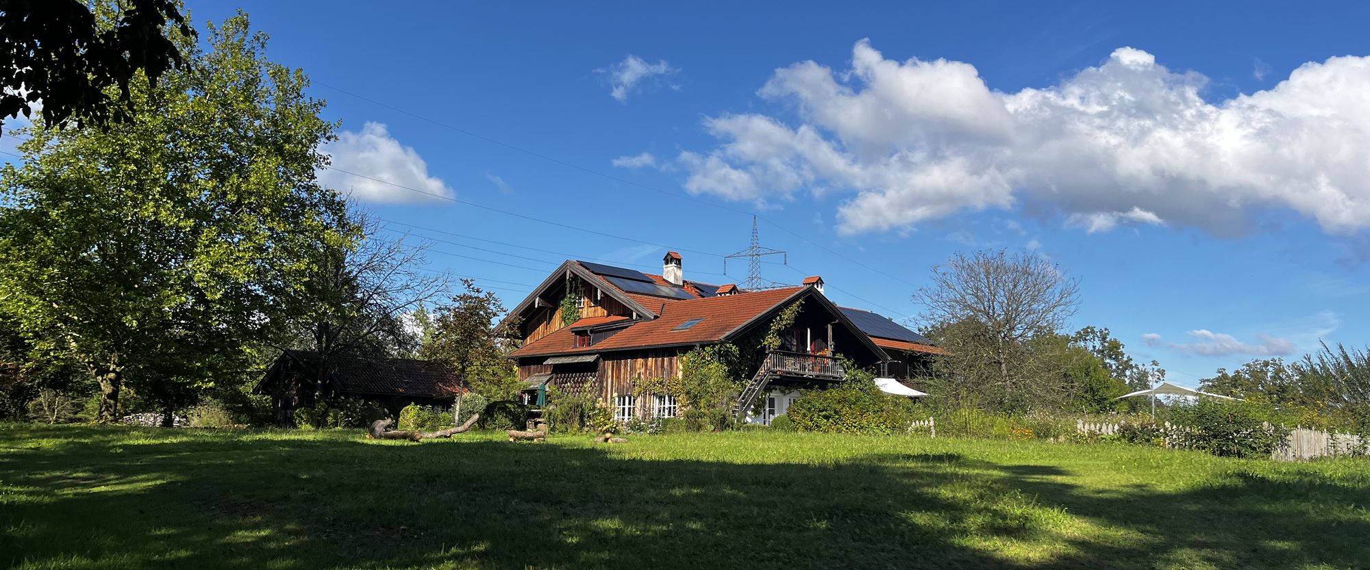 Der Seminarort — ein altes Bauernhaus im Grünen